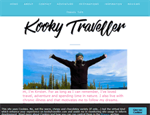 Tablet Screenshot of kookytraveller.com